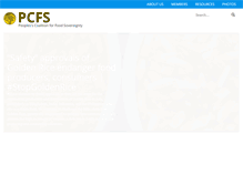 Tablet Screenshot of foodsov.org